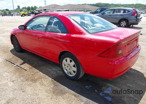 2002 Honda Civic Ex from USA, damaged, VIN 1HGEM22902L102063